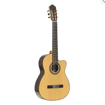 Акустическая гитара Angel Lopez Mazuelo Electric Cutaway Classical Guitar - Spruce - MAZUELO SR-CE
