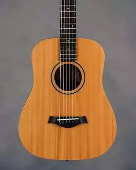 Акустическая гитара Baby Taylor из красного дерева Top Mini-Dreadnought, натуральный цвет Baby Taylor Top Mini-Dreadnought Guitar, Natural