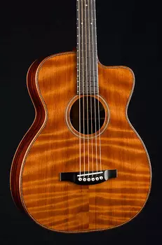 Акустическая гитара Bourgeois 00-12C Coupe DB Signature Figured Redwood and Guatemalan Rosewood Custom NEW