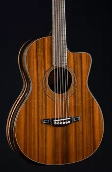 Акустическая гитара Bourgeois OMSC Odyssey Macassar Ebony and Sinker Redwood with Bevel NEW