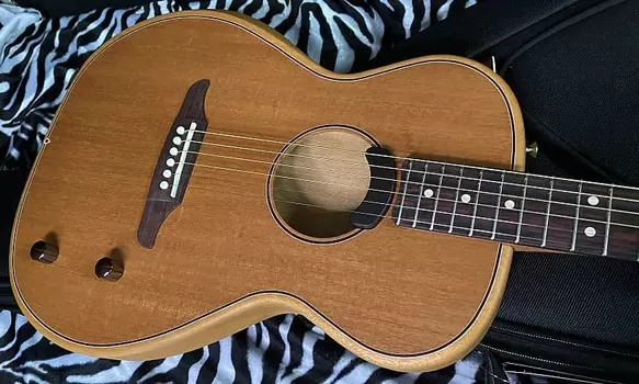 Акустическая гитара BRAND NEW ! 2023 Fender Highway Series Parlor - Acoustic Electric Guitar - All Mahogany - In-Stock! 5.1lbs - G01925