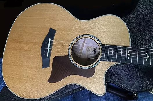 Акустическая гитара BRAND NEW! 2023 Taylor 614ce Sitka Spruce Top - Flamed Maple Back Sides V-Class - Authorized Dealer - 4.8lbs - G01945
