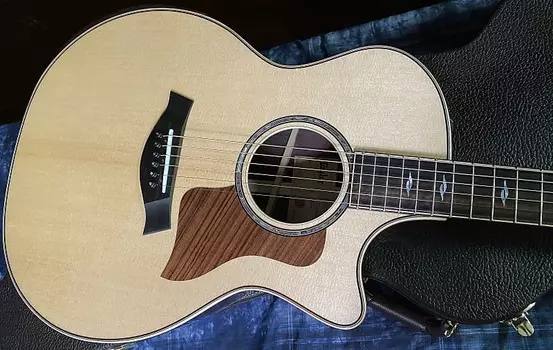 Акустическая гитара BRAND NEW! 2023 Taylor 814ce Acoustic Electric - Natural - Authorized Dealer - 4.85lbs - G01944