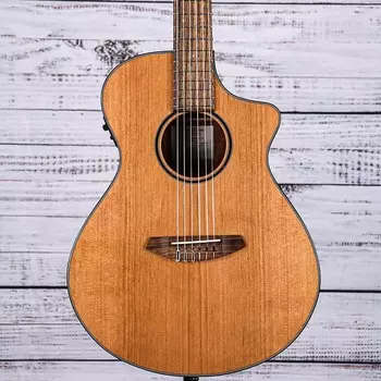 Акустическая гитара Breedlove Discovery S Concert Nylon Acoustic-Electric Guitar | Red Cedar-African Mahogany