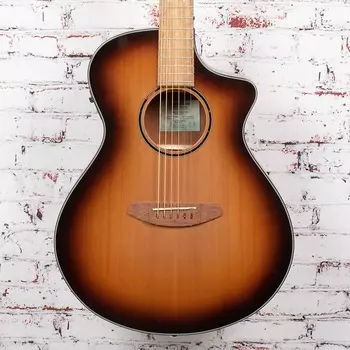 Акустическая гитара Breedlove DSCN44CERCAM - Discovery S Concert - Acoustic Guitar - Edgeburst Red Cedar / African Mahogany