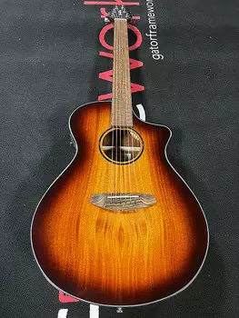 Акустическая гитара Breedlove ECO Discovery S Concert CE Acoustic-Electric Guitar - Edgeburst African Mahogany