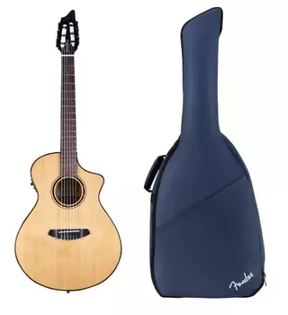 Акустическая гитара Breedlove ECO Pursuit Exotic S Concert CE Nylon String Acoustic Electric w/Bag