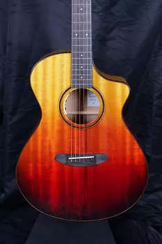 Акустическая гитара Breedlove Oregon Concert CE LTD Myrtlewood - Tequila Sunrise