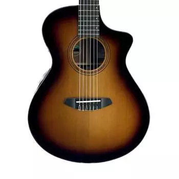 Акустическая гитара Breedlove Organic Solo Pro Concert Nylon CE - Edgeburst - Brand New!