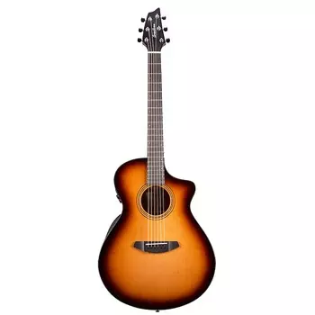 Акустическая гитара Breedlove Organic Solo Pro Concert CE Red Cedar-African Mahogany Acoustic-Electric Guitar, Edgeburst