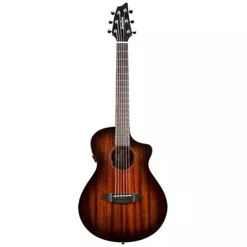 Акустическая гитара Breedlove Organic Wildwood Pro Companion CE African Mahogany Acoustic-Electric Guitar, Suede