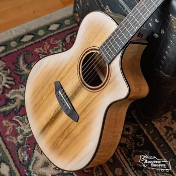 Акустическая гитара Breedlove Pursuit Exotic S All Myrtlewood White Sand Cutaway Concert Acoustic Guitar w/Fishman Pickup #0515