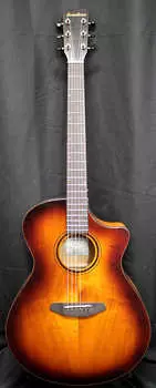 Акустическая гитара Breedlove Pursuit Exotic S CE Myrtlewood Concerto Acoustic-Electric Guitar Tiger Eye