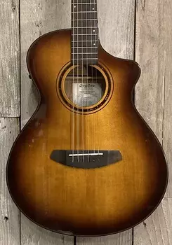 Акустическая гитара Breedlove Pursuit Exotic S Companion CE All Myrtlewood 2021 Tiger's Eye, Support Small Biz and Buy Here!