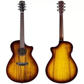 Акустическая гитара Breedlove Pursuit Exotic S Concerto CE Tiger's Eye All Myrtlewood Acoustic Electric Guitar