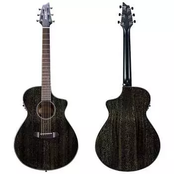 Акустическая гитара Breedlove Rainforest S Concert CE Black Gold Acoustic Electric Guitar