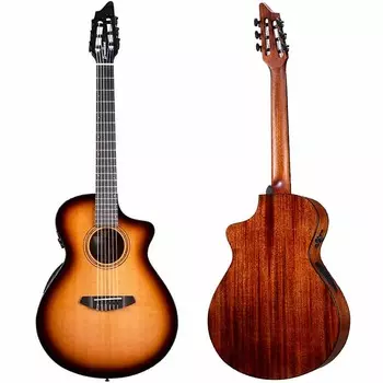 Акустическая гитара Breedlove Solo Pro Concert Edgeburst Nylon CE Solo Pro Concert Nylon CE Acoustic Guitar