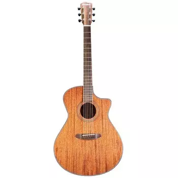Акустическая гитара Breedlove Wildwood Concerto CE Acoustic Electric Guitar, Indian Laurel Fingerboard, African Mahogany