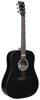 Акустическая гитара C.F. Martin DX Johnny Cash Dreadnought Acoustic Electric Guitar w/ Gigbag - Black