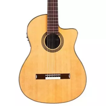 Акустическая гитара Cordoba Fusion 12 Natural CD Hybrid Steel/Nylon-String Acoustic-Electric Guitar(New)