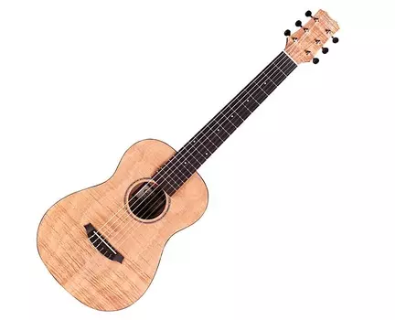 Акустическая гитара Cordoba Mini II 7/8 Scale Travel-Size Classical Guitar - Flamed Mahogany