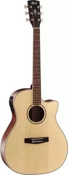 Акустическая гитара Cort GAMEDXOP Grand Regal Auditorium Cutaway Body Spruce Top 6-String Acoustic-Electric Guitar