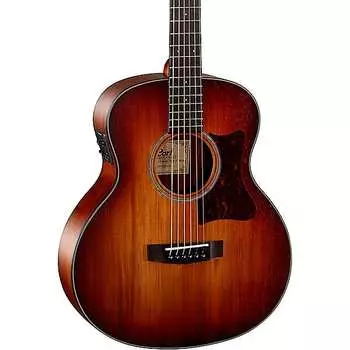 Акустическая гитара Cort Little CJ Mini Jumbo, Solid Blackwood Top, Blackwood Back & Sides, Fishman Presys