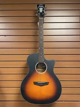 Акустическая гитара D'Angelico Premier Gramercy LS 2020 - Present - Satin Vintage Sunburst