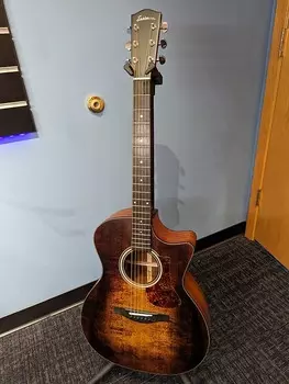 Акустическая гитара Eastman AC122-1CE-CLA Cutaway Classic Satin A/E Guitar w/ Deluxe Gig Bag