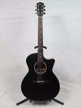 Акустическая гитара Eastman AC122-2CE-BK Grand Auditorium Acoustic/Electric Guitar w/ Gig Bag