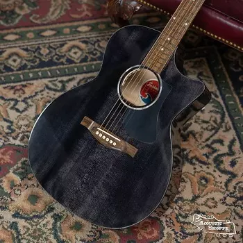 Акустическая гитара Eastman PCH3-GACE-TBK Sitka/Laminated Maple Black Top Acoustic Guitar w/ Fishman Pickup #8902