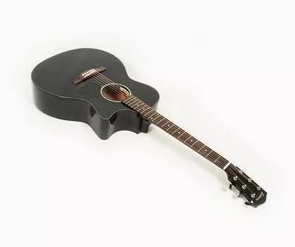 Акустическая гитара Eastman PCH3-GACE-TBK Trans Black Grand Auditorium Fishman Electronics #19441 @ LA Guitar Sales