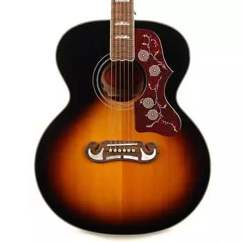 Акустическая гитара Epiphone Inspired by Gibson J-200 Acoustic-Electric Aged Vintage Sunburst Gloss