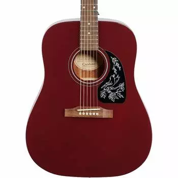 Акустическая гитара Epiphone Starling Dreadnought, цвет красного вина Starling Dreadnought Acoustic Guitar, Wine Red