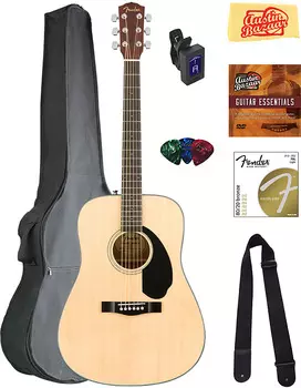 Акустическая гитара Fender 0961701021-COMBO-DLX 2020 Natural