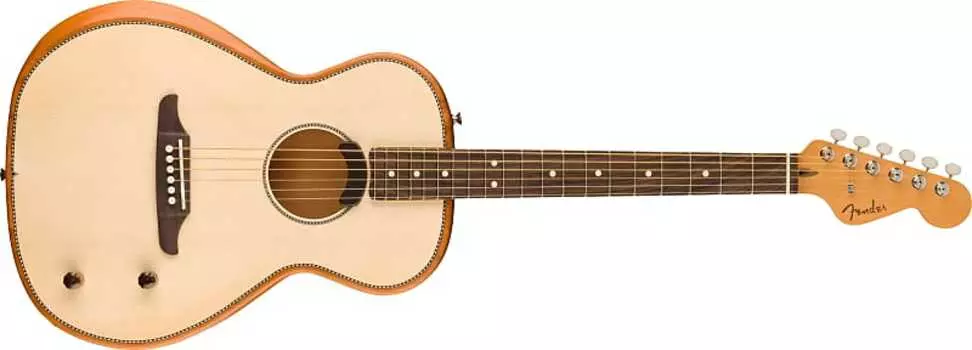 Акустическая гитара Fender 0972522121 Highway Parlor Natural RW w/Bag