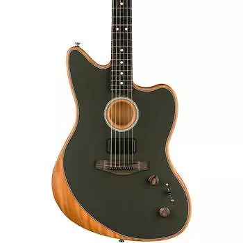 Акустическая гитара Fender Acoustasonic Jazzmaster Acoustic-Electric Guitar Tungsten