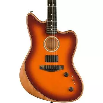 Акустическая гитара Fender Acoustasonic Jazzmaster Acoustic Electric Hybrid Guitar, Tobacco Sunburst