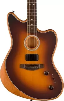Акустическая гитара Fender Acoustasonic Player Jazzmaster Acoustic Electric Guitar. Rosewood Fingerboard, 2-Color Sunburst