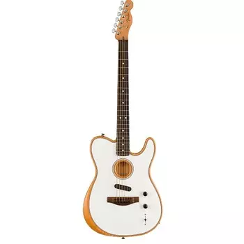 Акустическая гитара Fender Acoustasonic Player Telecaster, Arctic White