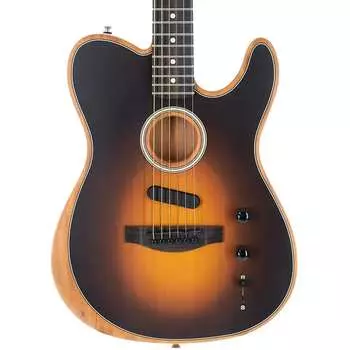 Акустическая гитара Fender Acoustasonic Player Telecaster Палисандр, Shadow Burst
