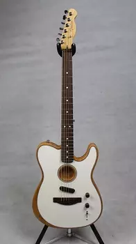 Акустическая гитара Fender Acoustasonic Player Telecaster Rosewood Fingerboard Arctic White w/Bag