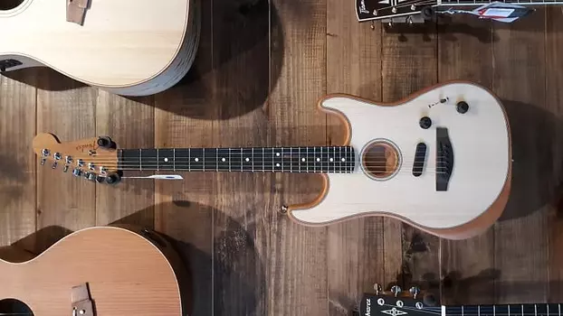 Акустическая гитара Fender Acoustasonic Strat Natural