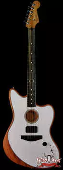 Акустическая гитара Fender American Acoustasonic Jazzmaster Ebony Fingerboard Arctic White
