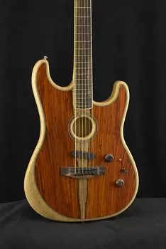 Акустическая гитара Fender American Acoustasonic Stratocaster EB Cocobolo