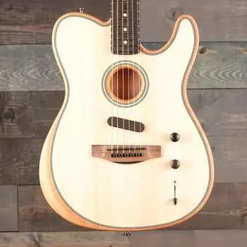 Акустическая гитара Fender American Acoustasonic Telecaster Natural w/Premium Gig Bag