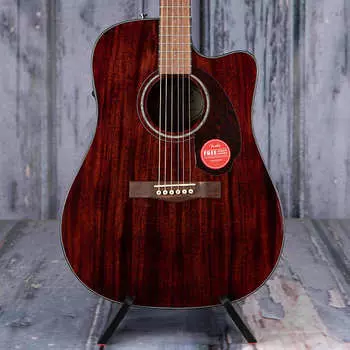 Акустическая гитара Fender CD-140SCE All-Mahogany Dreadnought Acoustic/Electric, Natural