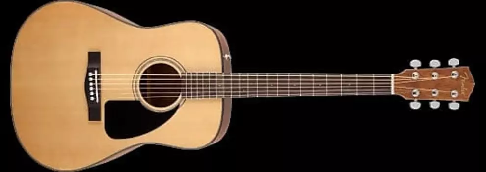 Акустическая гитара Fender CD-60 Dreadnought V3, Walnut Fingerboard, Natural, w/ Case