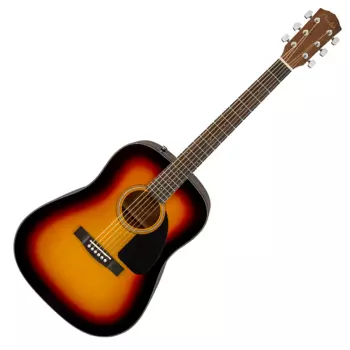 Акустическая гитара Fender CD-60 Spruce/Mahogany Dreadnought - Sunburst