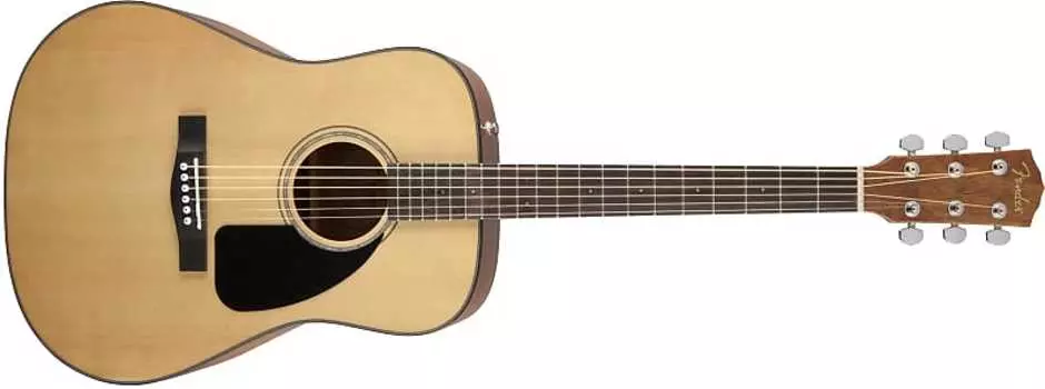 Акустическая гитара Fender CD-60 Top Acoustic размера Dreadnought, Gloss Natural V3 CD-60DreadV3DS,NatWN